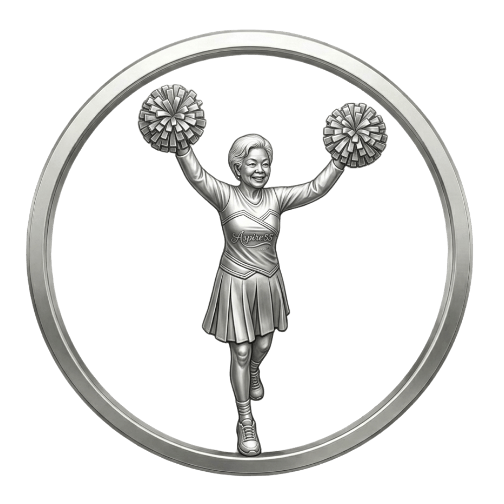 Icon des Produktes: eine Senior Cheerleaderin